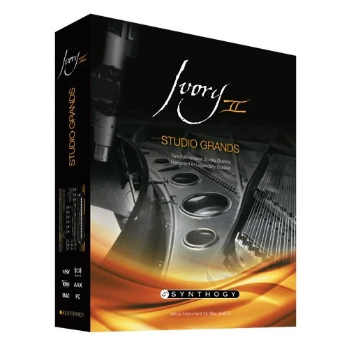 Synthogy Ivory II Studio Grands interface