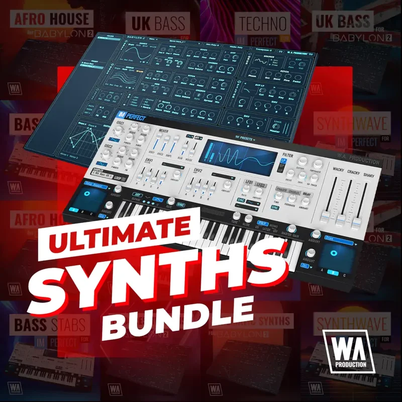 W. A. Production Ultimate Synths Bundle interface