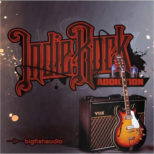 Big Fish Audio Indie Rock Addiction interface