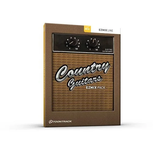 Toontrack EZmix-Pack Country Guitars interface