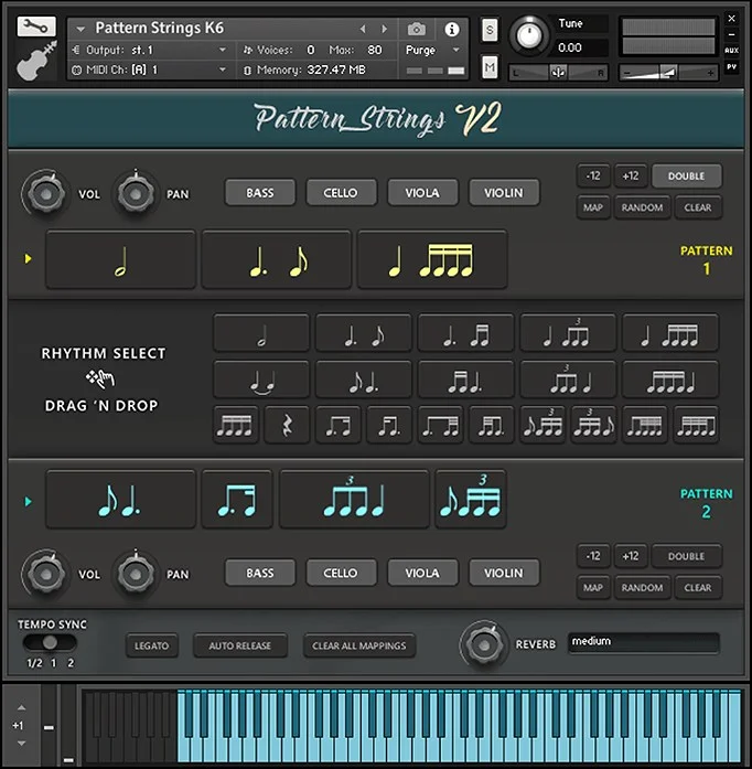 Ben Osterhouse Pattern Strings interface