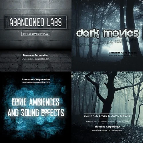 Bluezone Dark Cinematic Ambiences Bundle interface