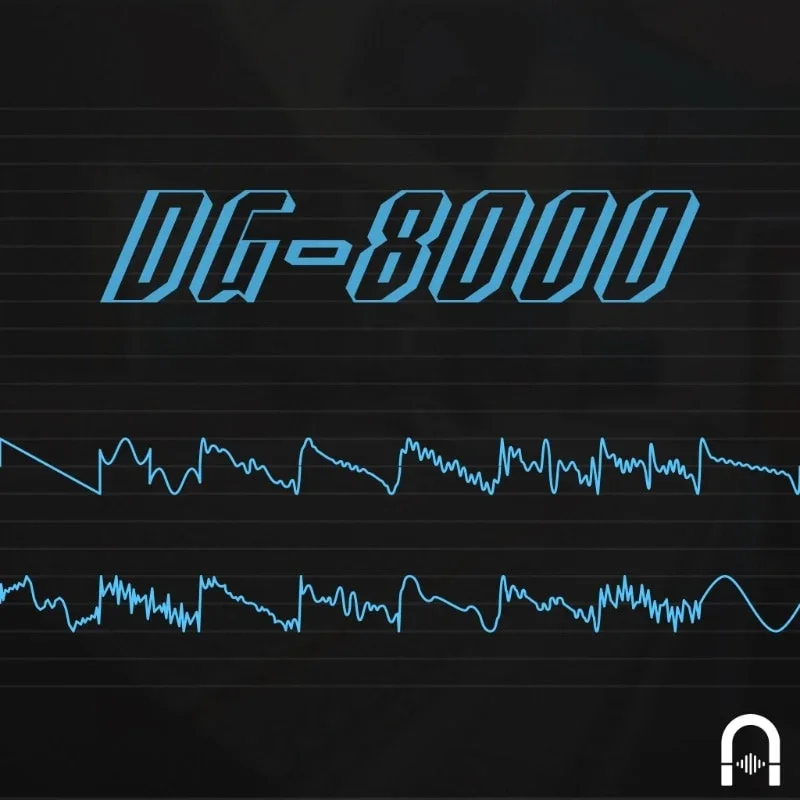 Tracktion Attracktive Sound Pack: DG-8000 interface