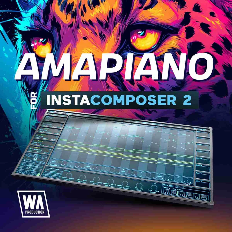 W. A. Production Amapiano for InstaComposer 2 interface