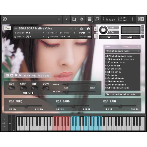 Bela D Media Native Voice SORA interface