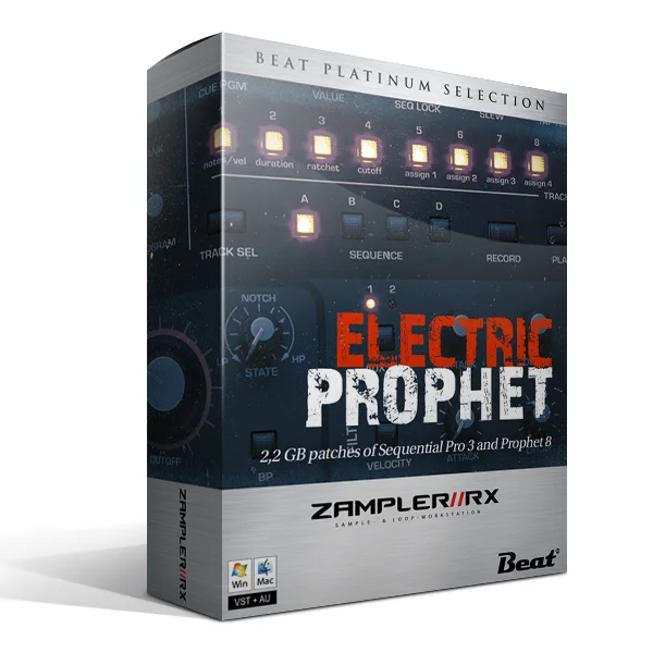 Beat Zampler Expansion: Electric Prophet interface