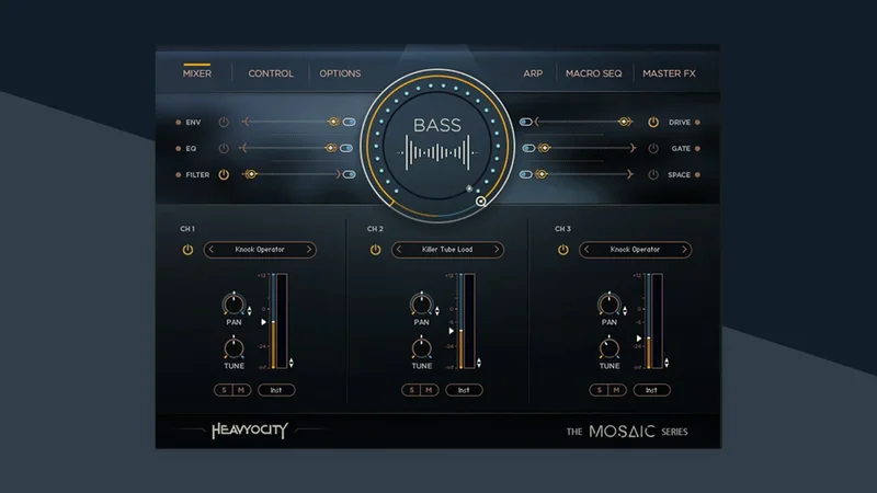 Mosaic Bass interface