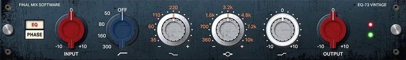 Final Mix EQ-73 Vintage III interface
