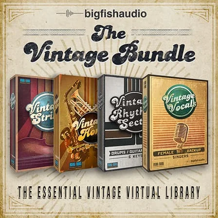 Big Fish Audio The Vintage Bundle interface