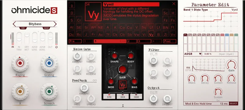 Ohmforce Ohmicide-S interface