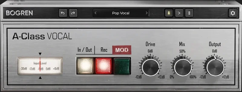 Bogren A-Class Vocal interface
