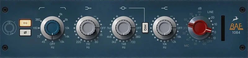 Antelope Audio BAE 1084 interface