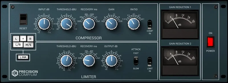 IK Multimedia T-RackS Precision Comp/Limiter interface