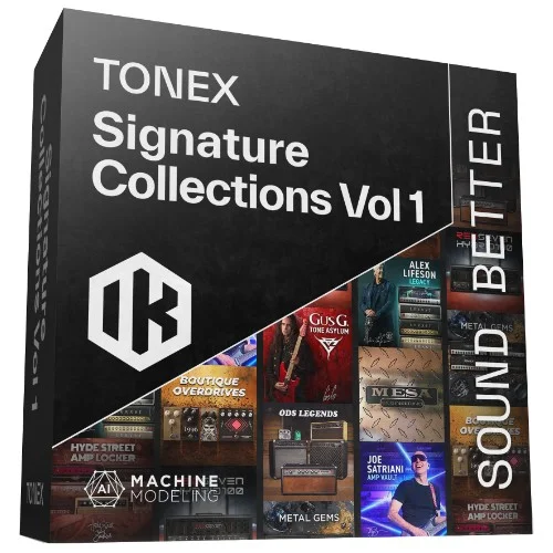 IK-Multimedia TONEX Signature Collections Vol 1 Upgrade interface