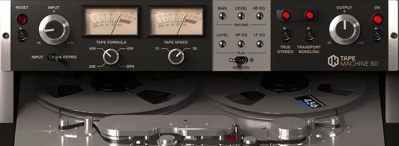 IK Multimedia T-RackS Tape Machine 80 interface