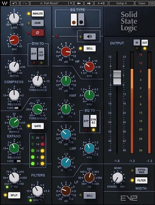 Waves SSL 4000 Collection interface
