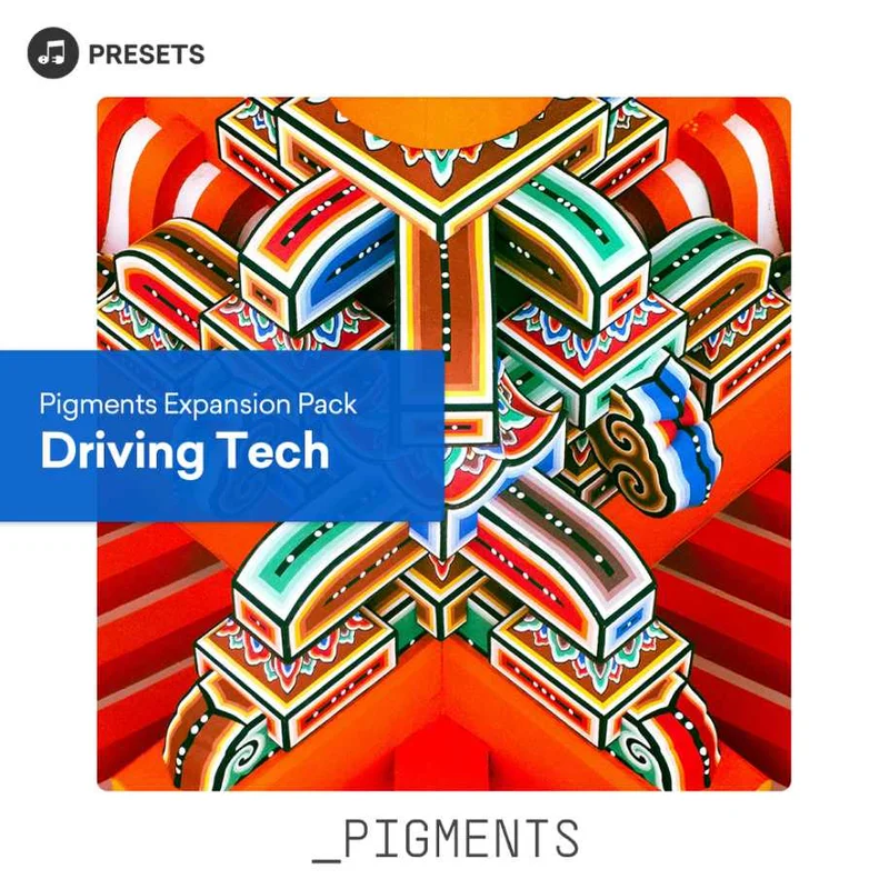 Plugin Boutique Presets Pigments Expansion Pack: Driving Tech interface