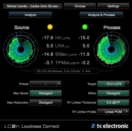 TC Electronic LC2 interface