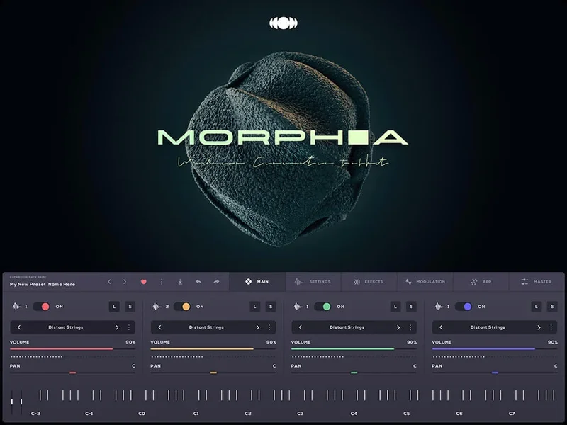Audiomodern Soundbox Morphia interface