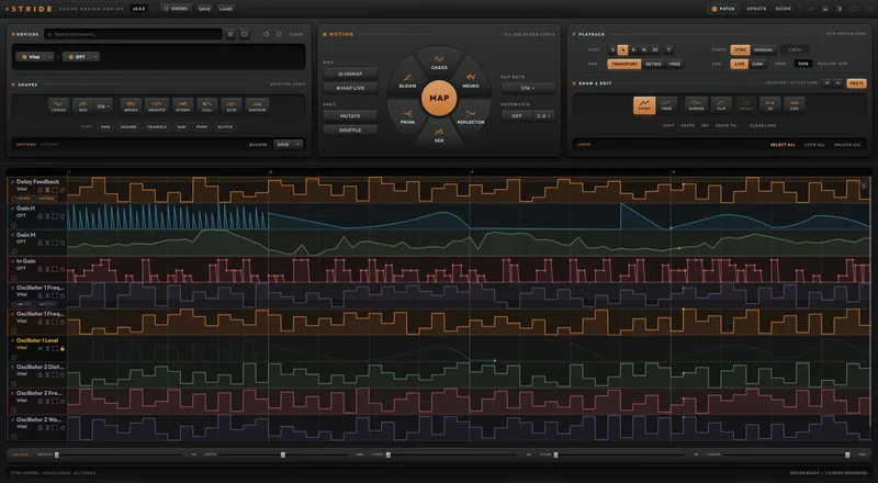 Stride Stride Engine interface