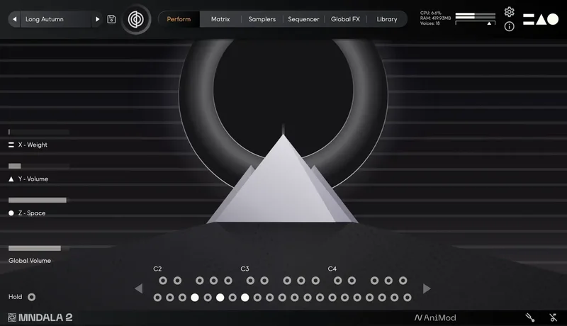 MNTRA Tenebrae interface