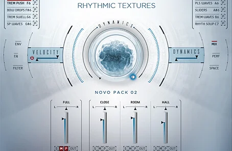 Heavyocity Rhythmic Textures: NOVO Pack 02 interface