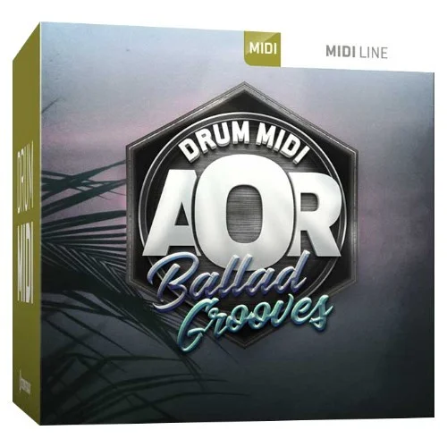Toontrack Drum MIDI AOR Ballad Grooves interface