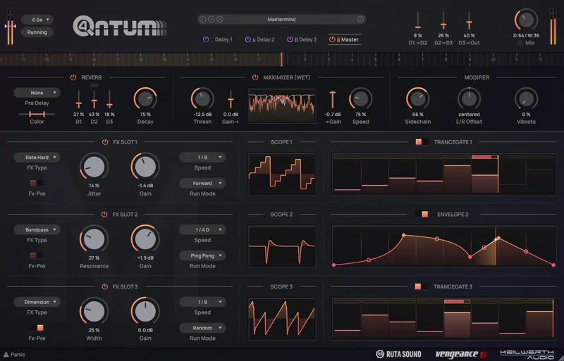 Vengeance Sound VPS Q4ntum interface