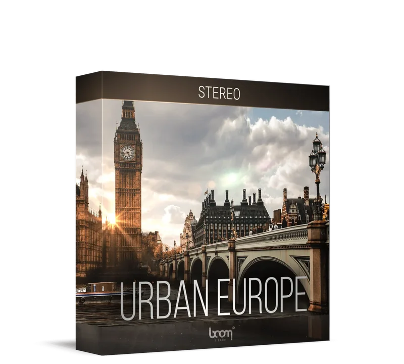Boom Library Urban Europe - Stereo interface