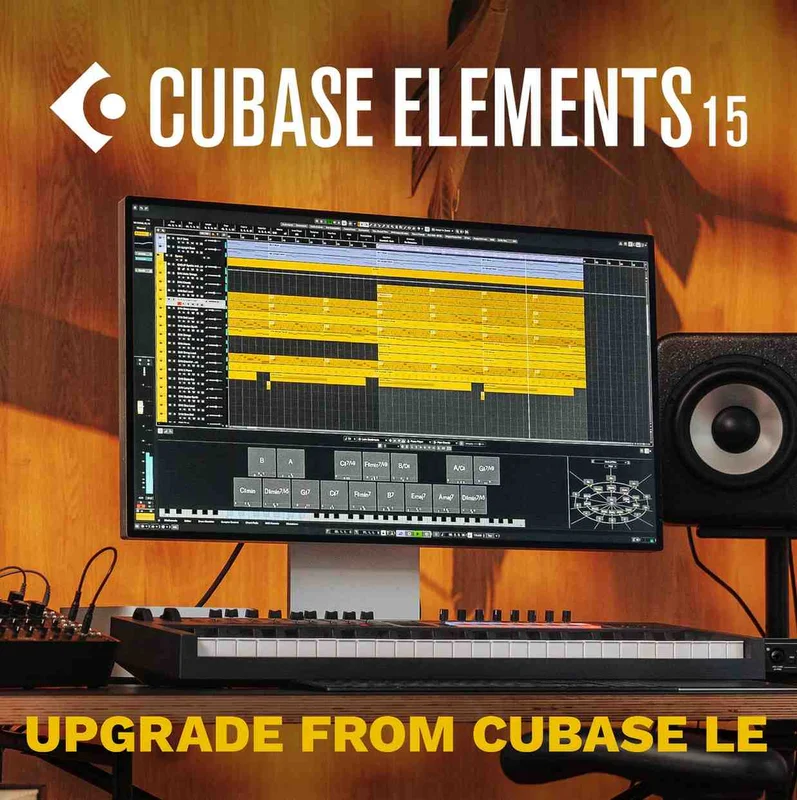 Steinberg Cubase Elements 15 Upgrade from LE interface