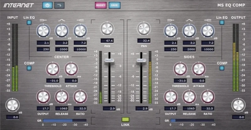 INTERNET Co MS EQ COMP - Windows interface