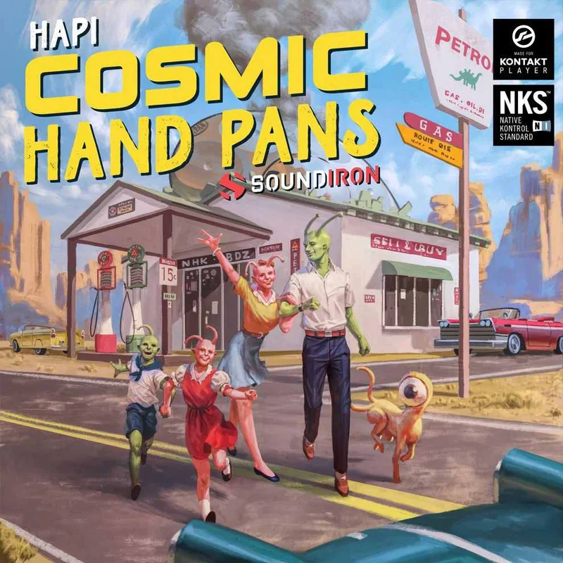 Soundiron Cosmic Hand Pans interface
