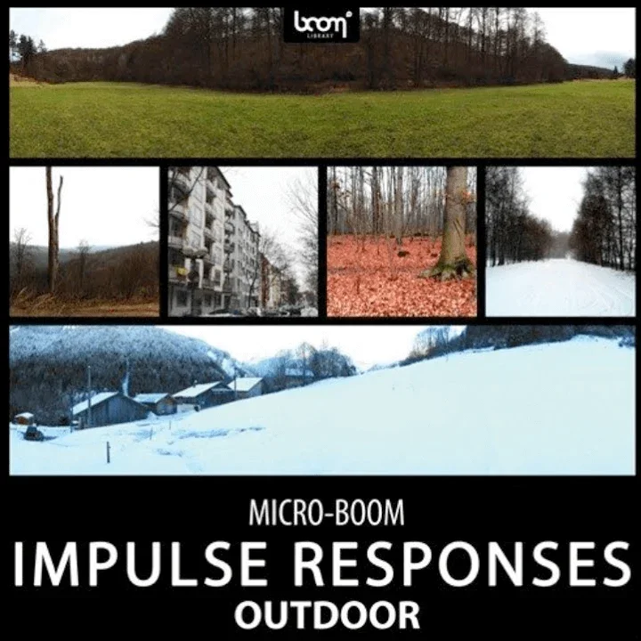 BOOM Library Outdoor Impulse Responses interface