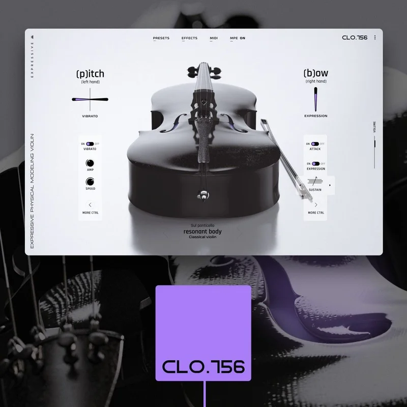 Expressive E Soliste CLO 756 - Cello interface