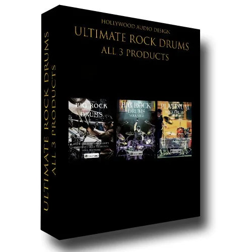 Hollywood Audio Design Ultimate Rock Drums interface