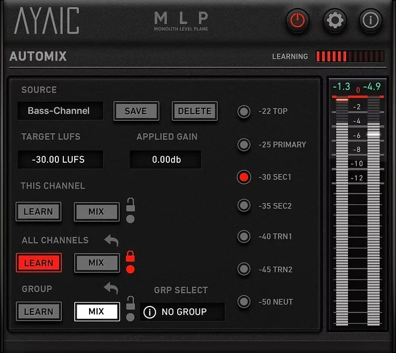 AYAIC MLP Monolith Level Planes interface