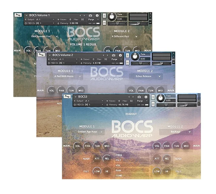 Loot Audio BOCS Bundle interface