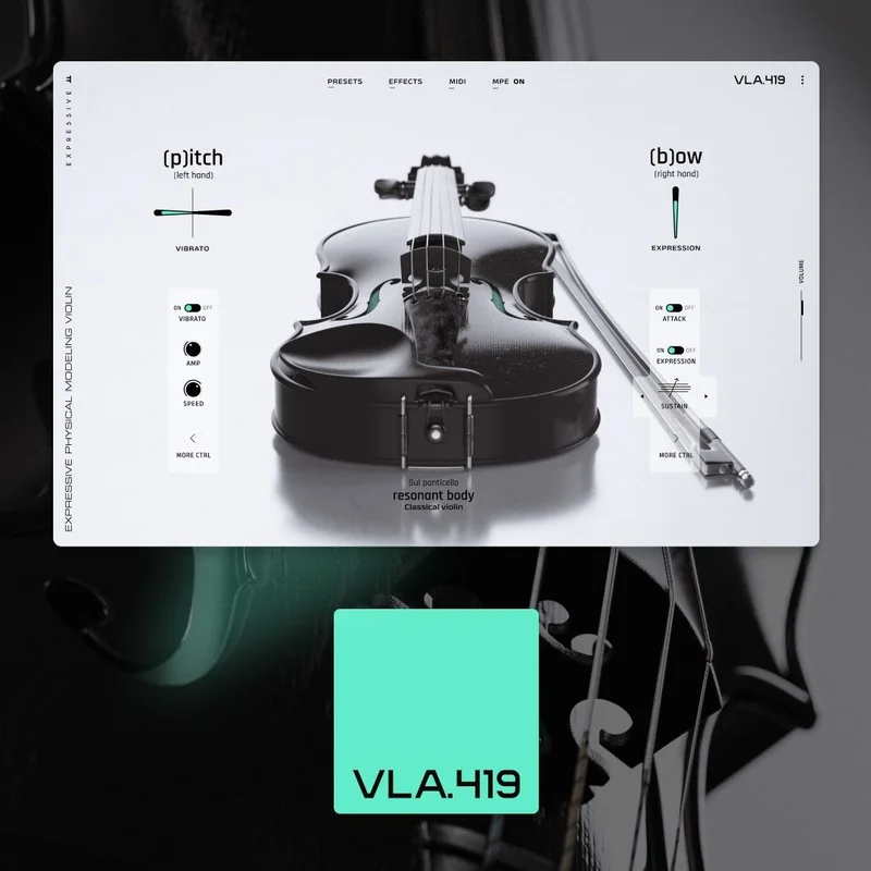 Expressive E Soliste VLA 419 - Viola interface