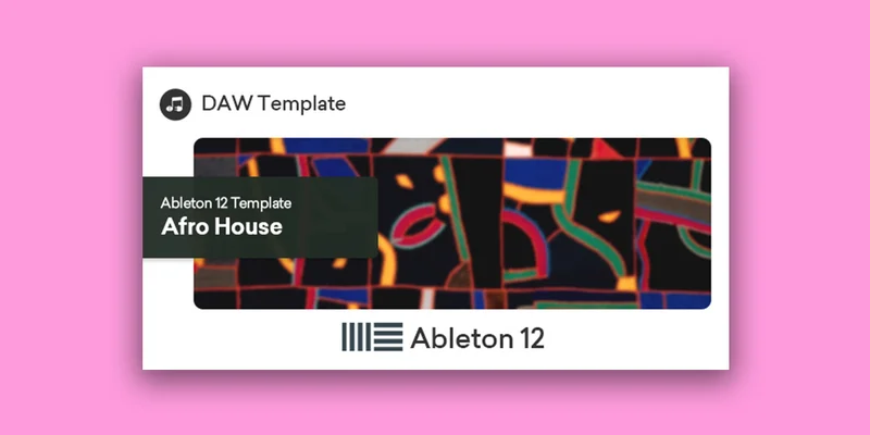 Plugin Boutique Afro House Ableton 12 Template interface
