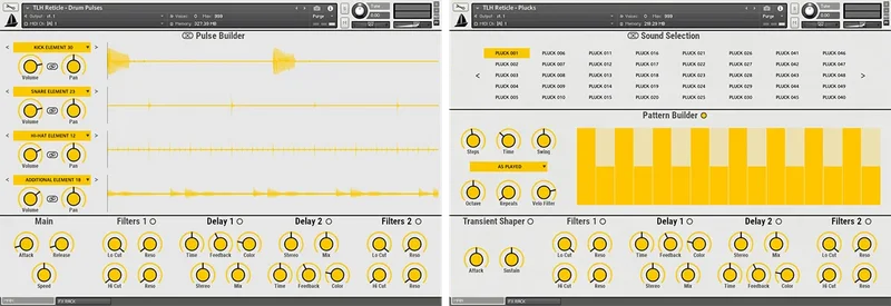 The Last Haven Reticle Total Synth interface
