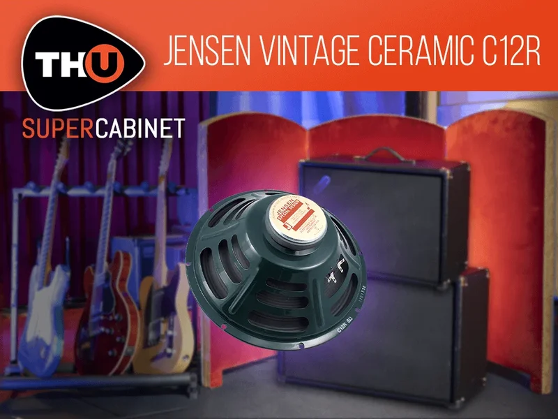 Overloud SuperCabinet Library: Jensen Vintage Ceramic C12R interface