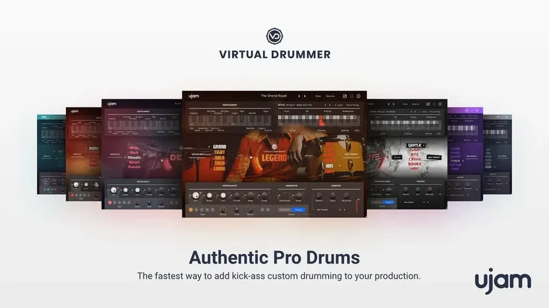 UJAM Virtual Drummer Bundle interface