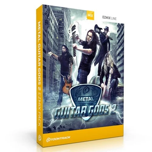 Toontrack EZmix-Pack Metal Guitar Gods 2 interface