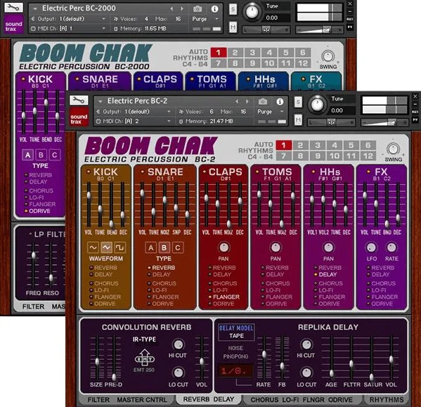 Loot Audio Boom Chak interface