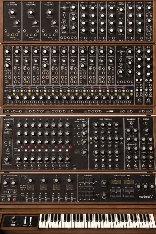 Arturia Modular V interface