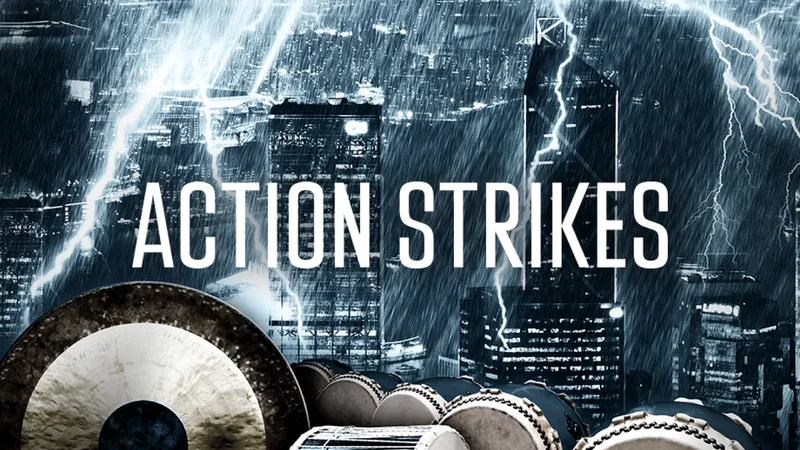 Native Instruments ACTION STRIKES interface