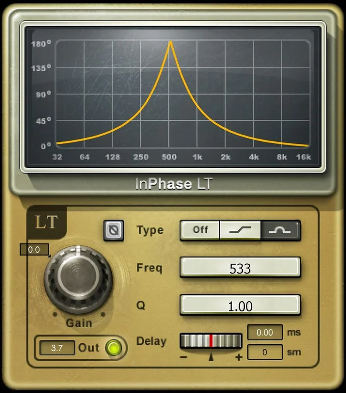 Waves InPhase LT interface