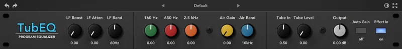 Rave Generation TubEQ interface