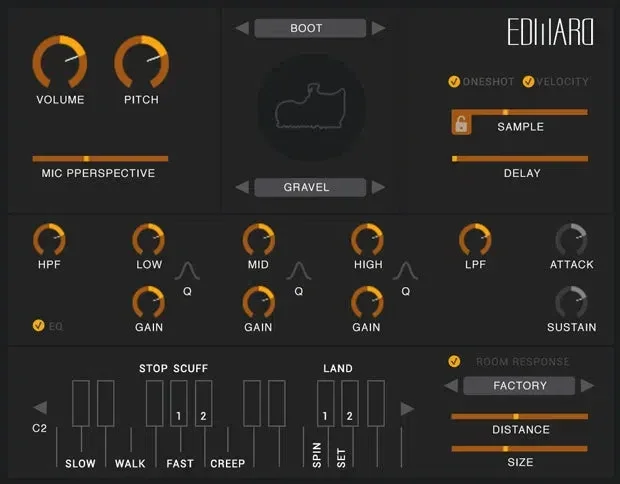 Tovusound Edward Foleyart Instrument interface