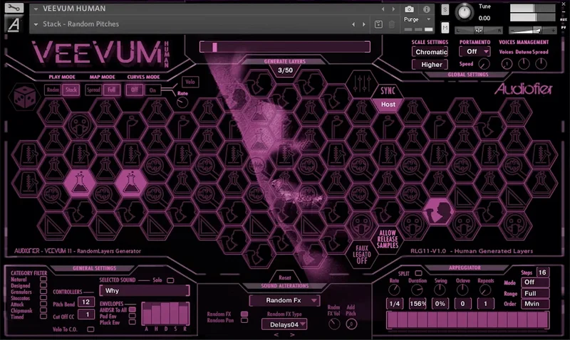 Audiofier Veevum Human interface
